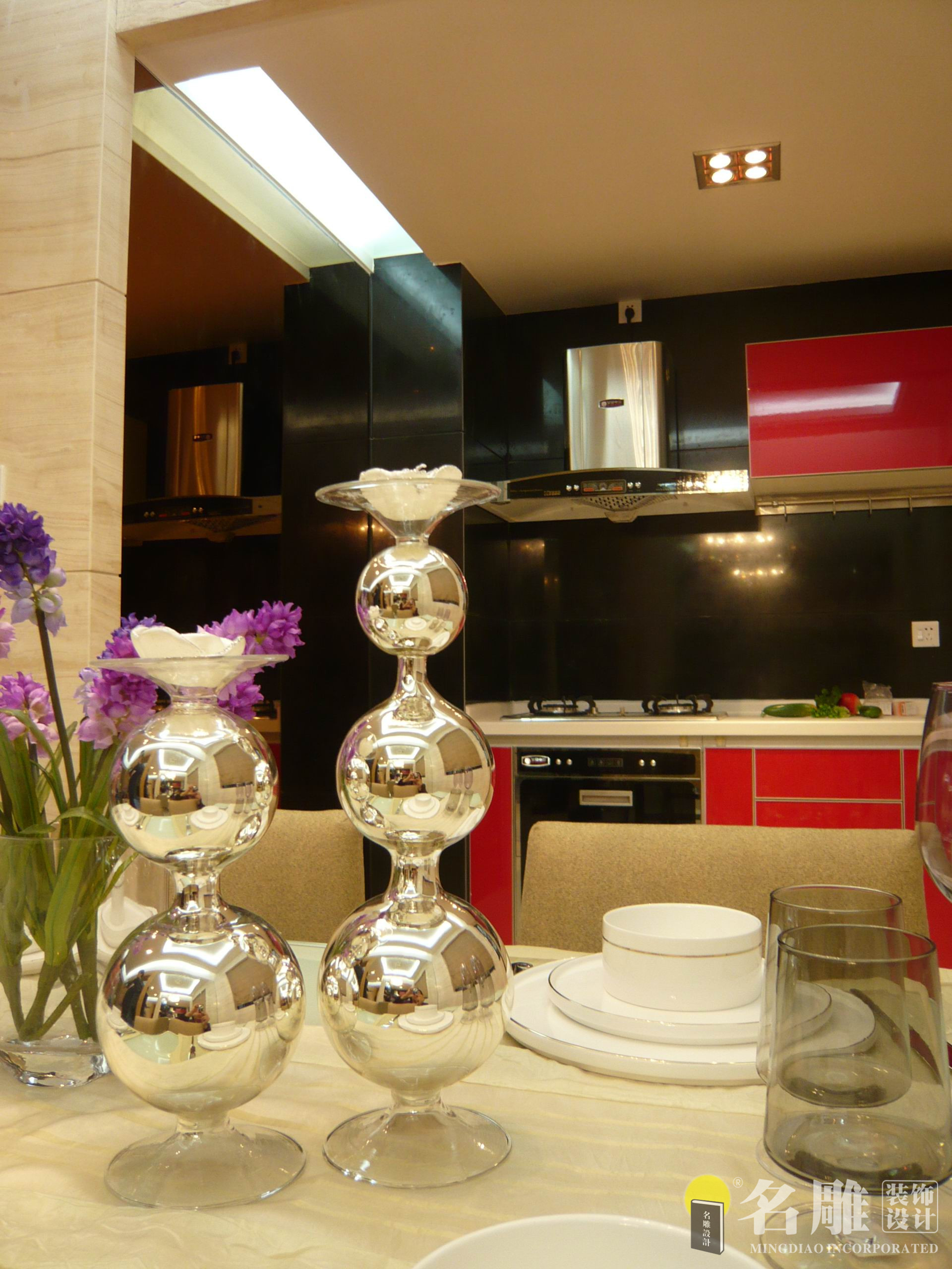 现代简约 二居 白领 小资 厨房图片来自名雕装饰设计在现代简约风格二居室精装修的分享