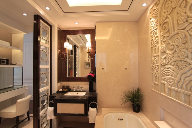 简约 白富美 高富帅 小资 卫生间图片来自北京合建装饰在142平舒适简约的韵味大宅的分享