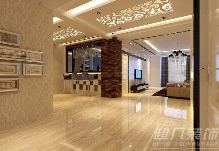 简约 三居 客厅图片来自河南超凡装饰小郑在124平现代简约风格的分享