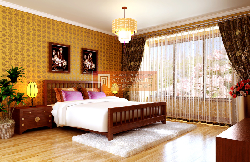 新古典 三居 卧室图片来自北京装修设计o在新古典式装修设计的分享