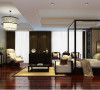 中式风格—290平三居室雅居装修