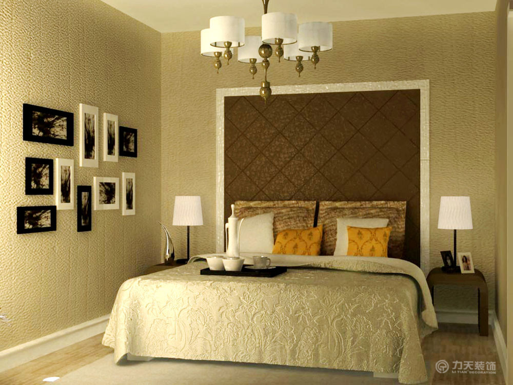 欧式 二居 卧室图片来自阳光力天装饰在保利玫瑰湾-89㎡-简欧风格的分享
