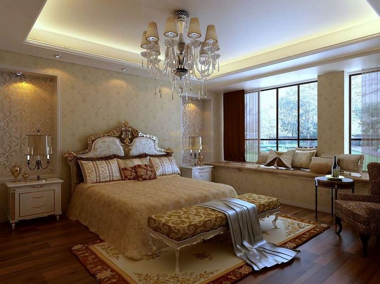 简欧风格 城市人家 卧室图片来自西安城市人家装饰公司在鸿基紫韵-简欧风格装修设计的分享