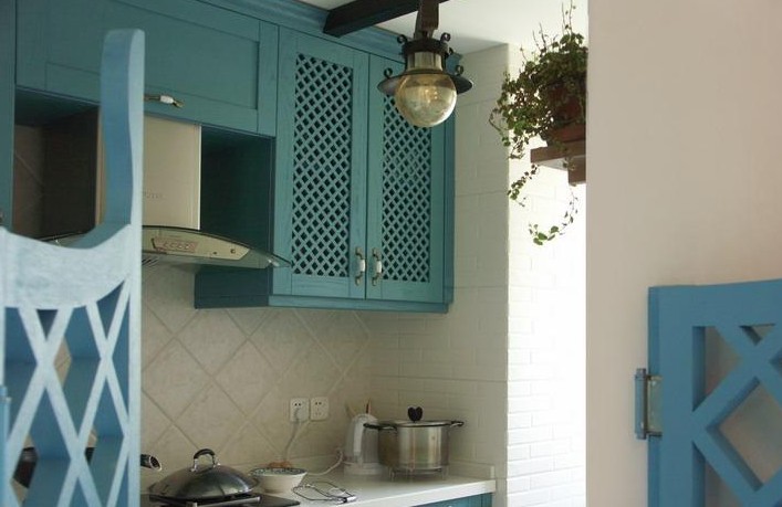 地中海 二居 厨房图片来自聚星堂装饰在香澜半岛的分享