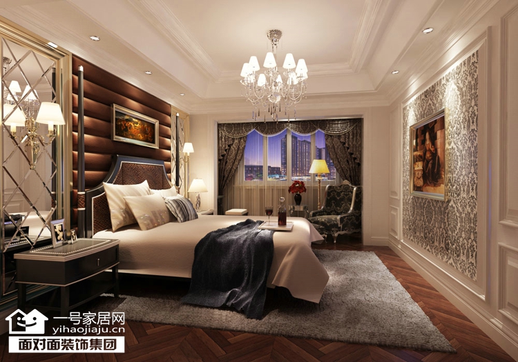欧式古典风 一号家居网 卧室图片来自武汉一号家居在欧式古典风格的分享