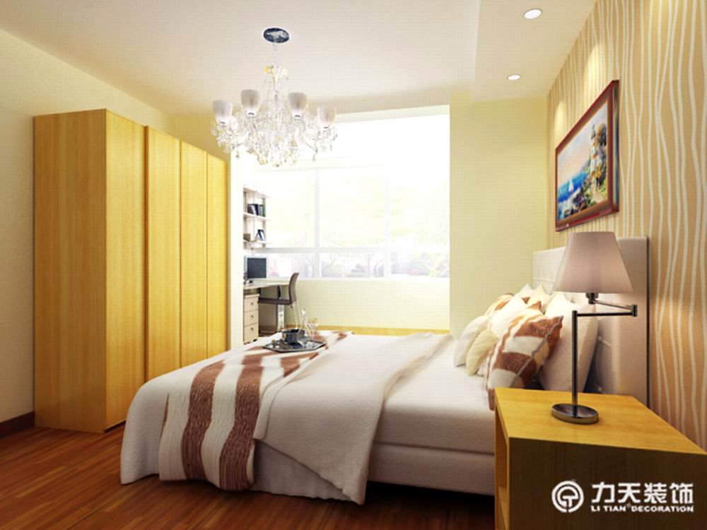 简约 二居 卧室图片来自阳光放扉er在国耀上河城-102㎡-现代简约风格的分享