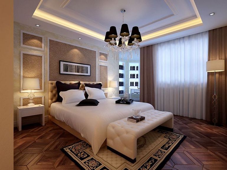 中式风格 城市人家 三居 白领 收纳 80后 小资 卧室图片来自西安城市人家装饰公司在盛世一品-中式风格装修设计的分享
