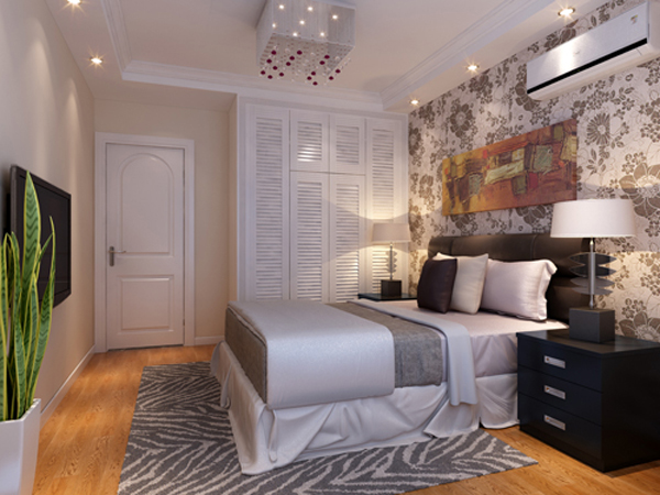 卧室图片来自元洲装饰-室内设计在简约案例的分享