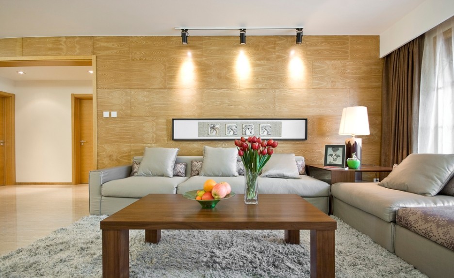 客厅图片来自家装大管家在幸福的港湾 140平现代简约3居室的分享