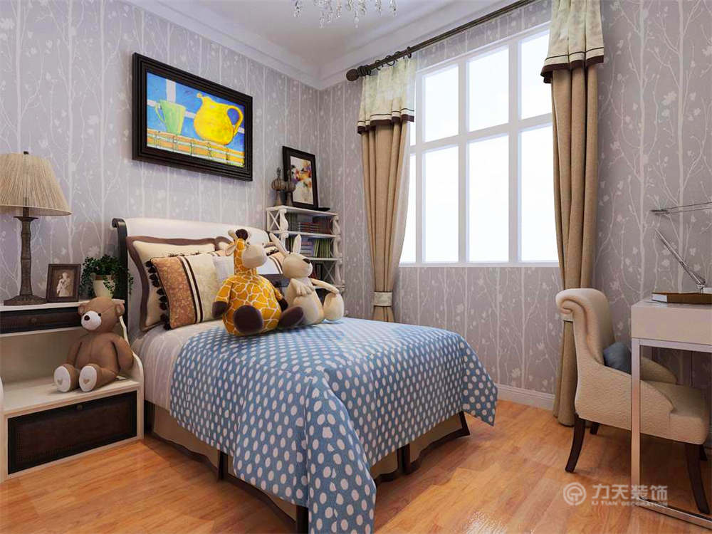 卧室图片来自阳光力天装饰梦想家更爱家在金隅悦城 2室2厅1卫 85㎡的分享