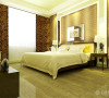 卧室设计与客厅相呼应，使之效果更整体。