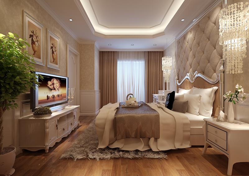 别墅 欧式古典 卧室图片来自天津别墅装修公司在沉稳、奢华首创福缇山的分享