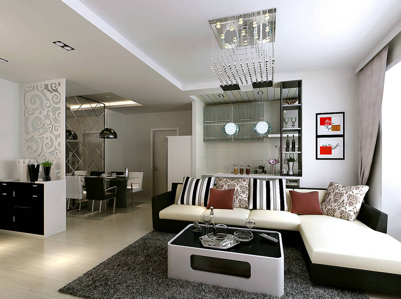 客厅图片来自实创装饰上海公司在两居室现代简约风格的分享