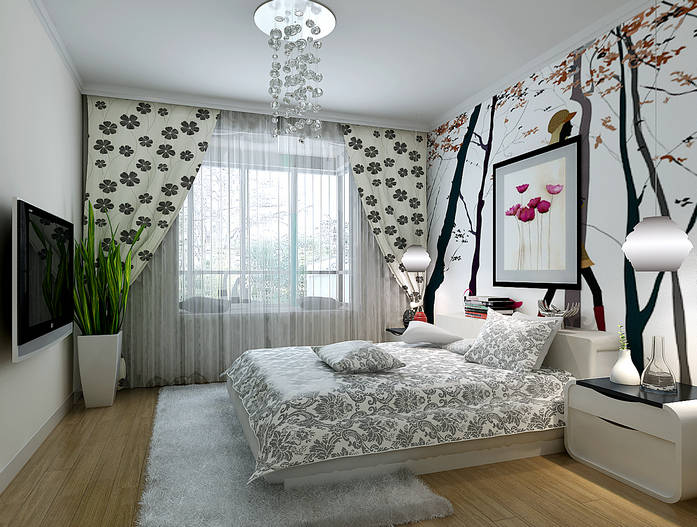 卧室图片来自实创装饰上海公司在两居室现代简约风格的分享