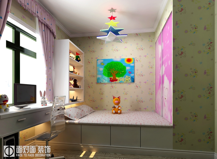 一号家居网 简欧 儿童房图片来自武汉一号家居在金地艺镜    四房简欧风格的分享