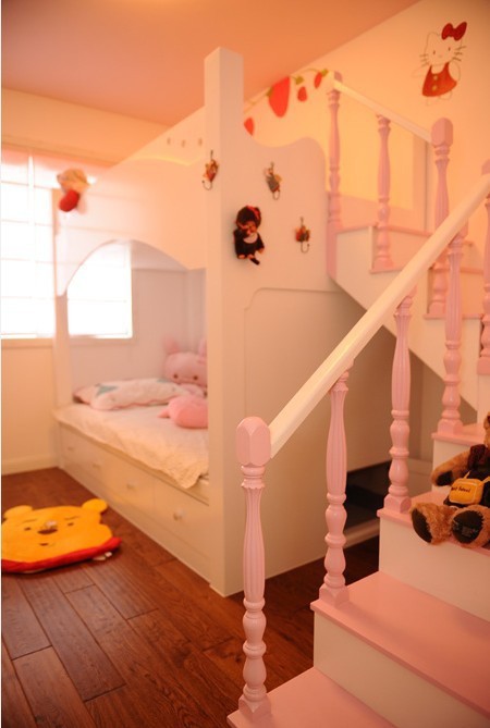 田园 欧式 三居 儿童房图片来自四川大晶装饰公司在果壳里的城田园风格装修案例的分享