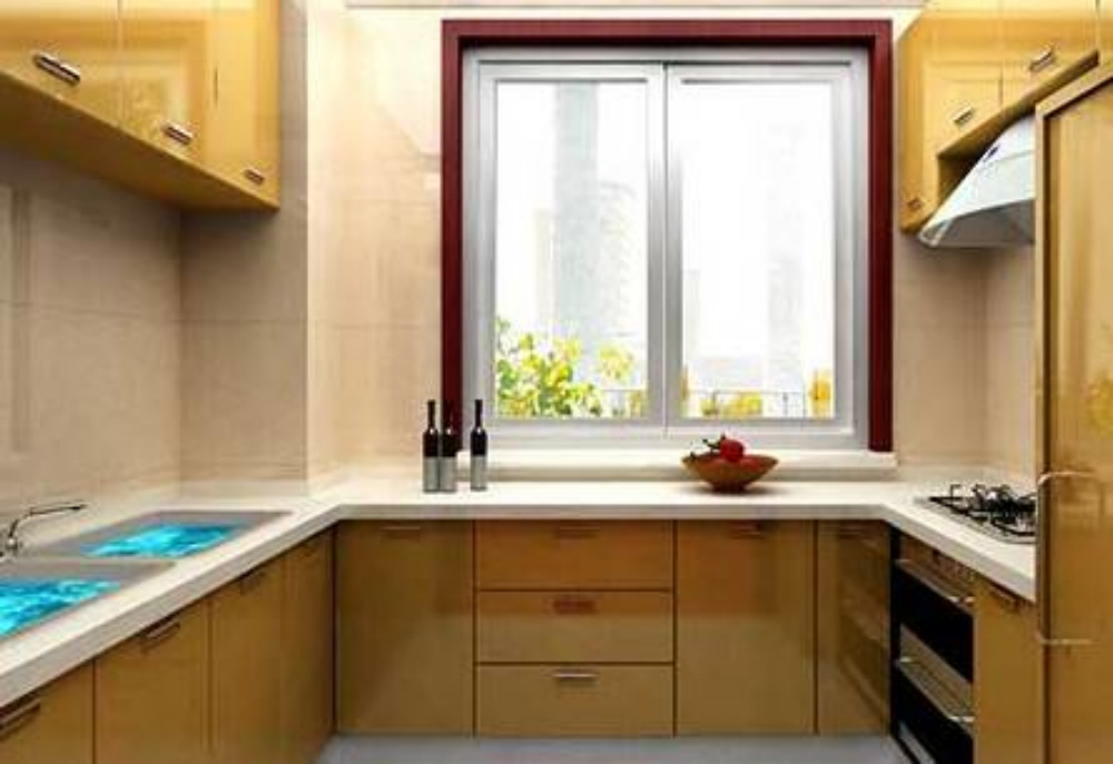 三居 新中式 五口之家 简单温馨 收纳 储物空间 厨房图片来自豆在5.8万打造125平新中式龙湾城的分享
