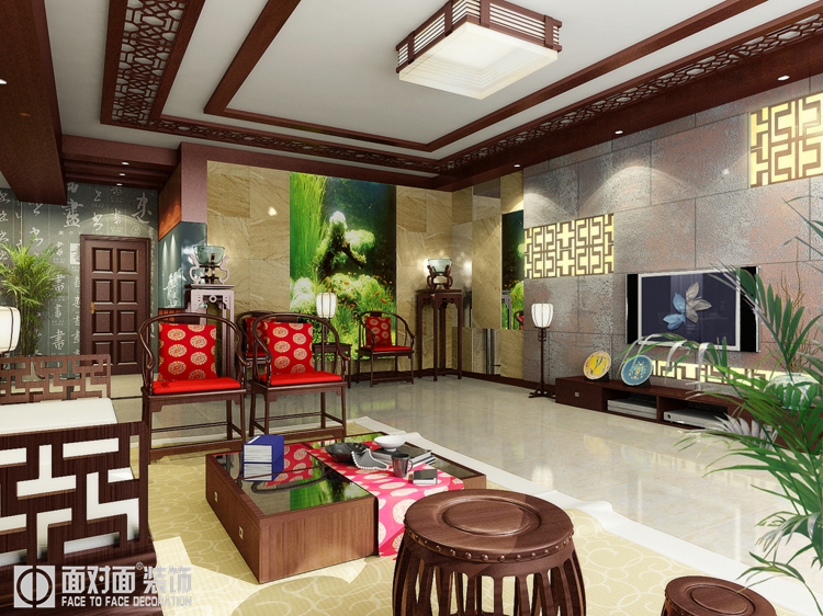 平层 中式 一号家居网 客厅图片来自武汉一号家居在时代豪苑    平层中式风格的分享