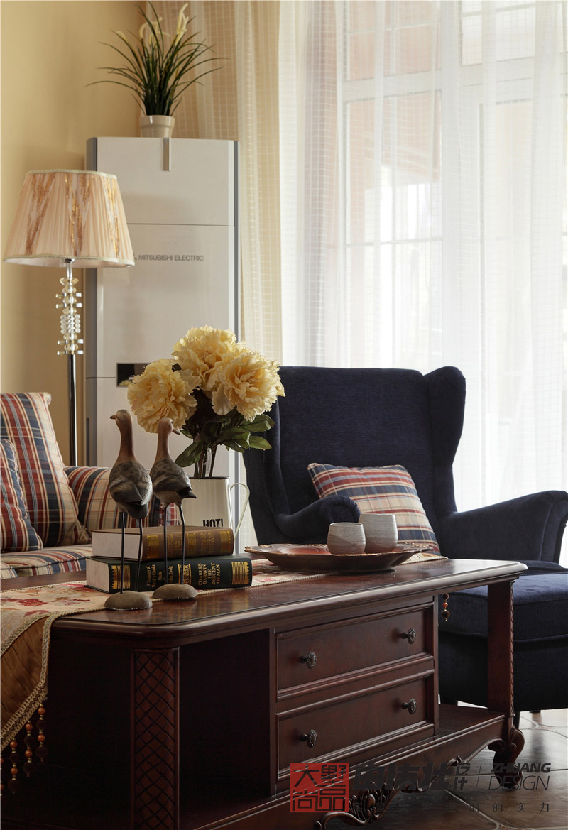 客厅图片来自大墅尚品-由伟壮设计在『邂逅』-美式风格的分享