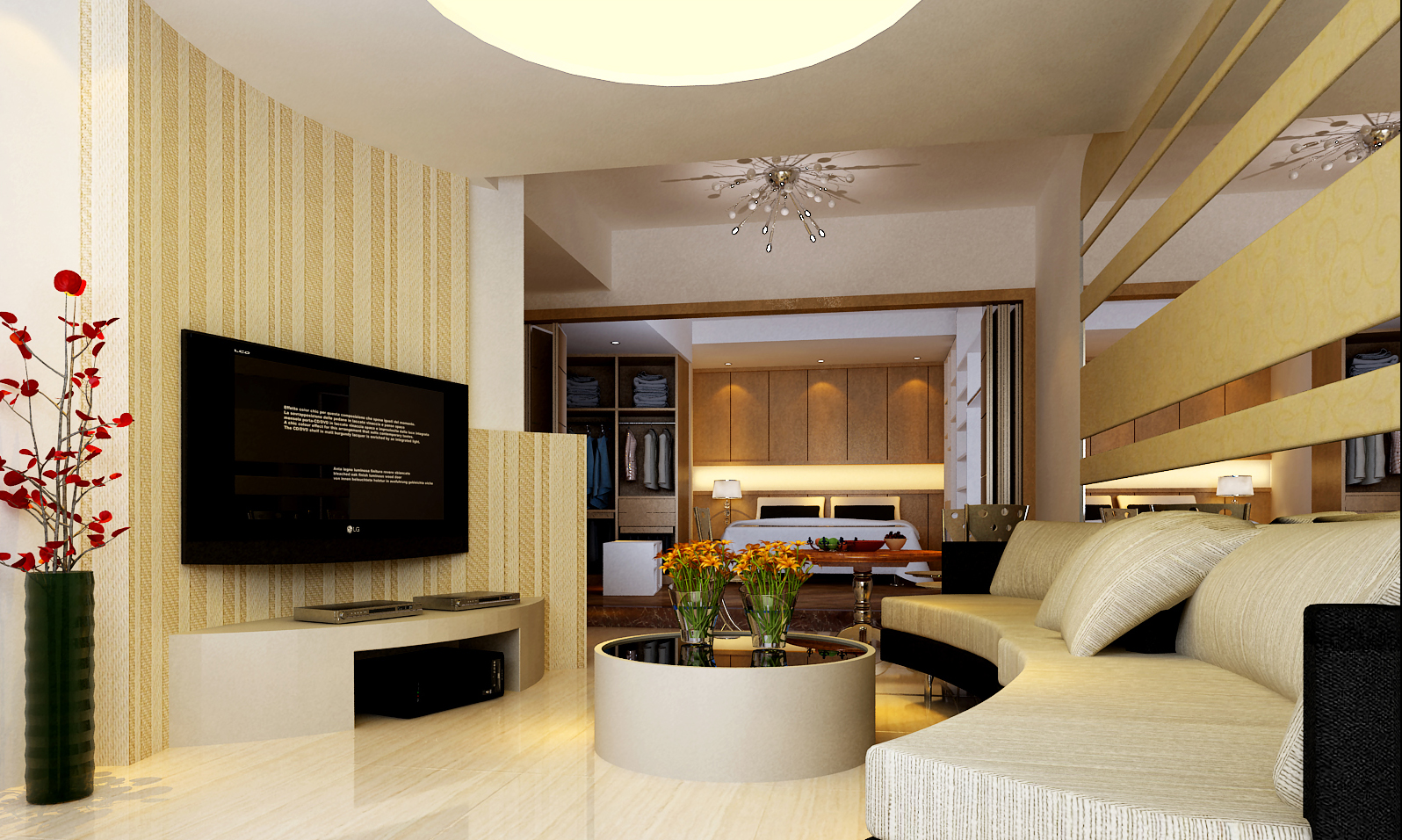 简约 一居 金沙丽水 整体装修 家庭装修 现代 白领 80后 单身公寓 客厅图片来自曹丹在金沙丽水-现代风格-单身公寓的分享
