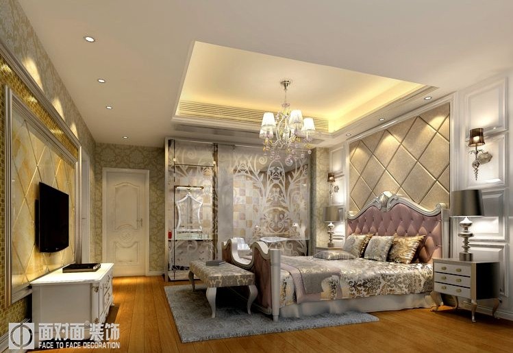 欧美风情 五居 一号家居网 卧室图片来自武汉一号家居在保利心语  五居室欧美风情风格的分享