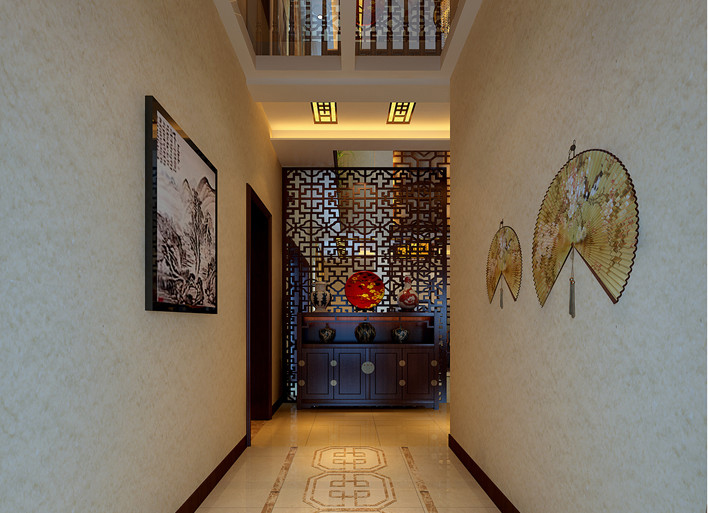 别墅 中式 西斯莱公馆 小资 80后 白领 其他图片来自实创装饰百灵在西斯莱公馆楼451㎡中式风格的分享