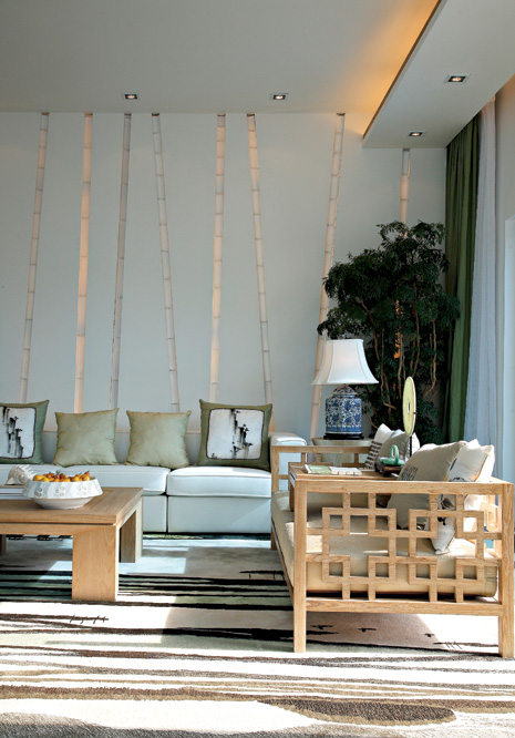 简约 日系 混搭 个性 客厅图片来自铜雀装饰设计在万科·棠樾别墅的分享