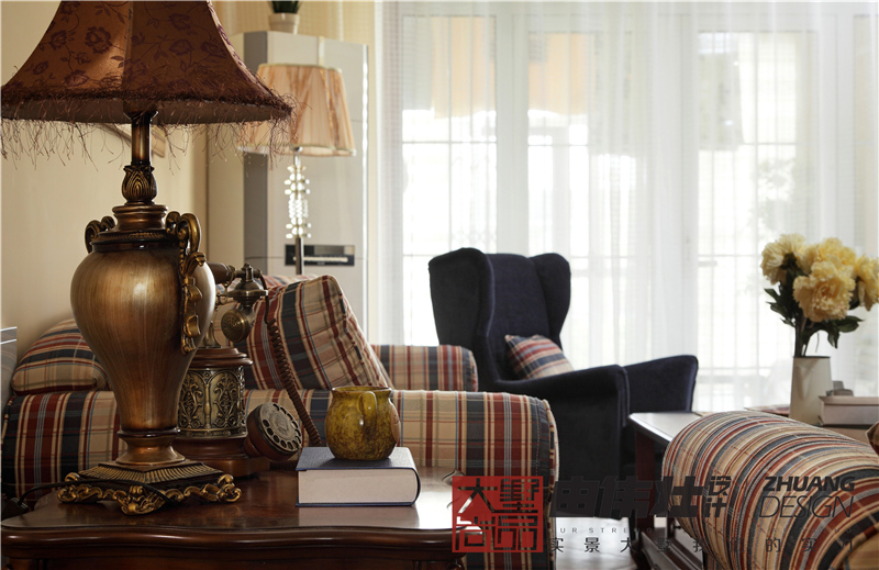 客厅图片来自大墅尚品-由伟壮设计在『邂逅』-美式风格的分享