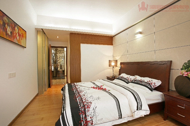 卧室图片来自华西装饰集团在佳州星城140m²中式实拍的分享