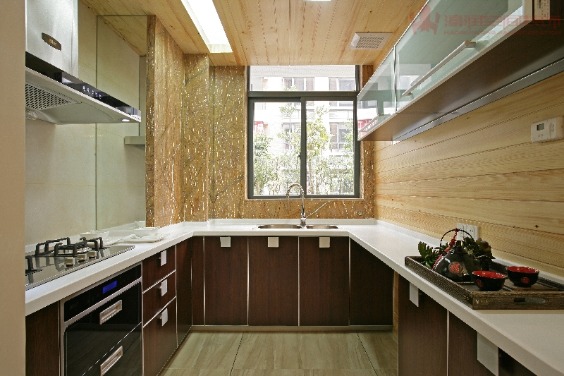 厨房图片来自华西装饰集团在佳州星城140m²中式实拍的分享