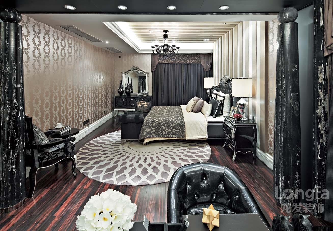 卧室图片来自成都龙发装饰公司在华侨城东岸 新古典的分享