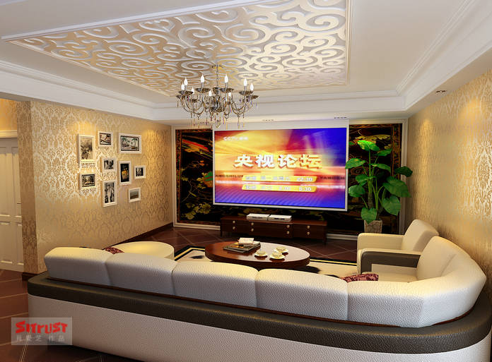 欧式 别墅 客厅图片来自实创装饰上海公司在50万打造357平欧式别墅装修的分享