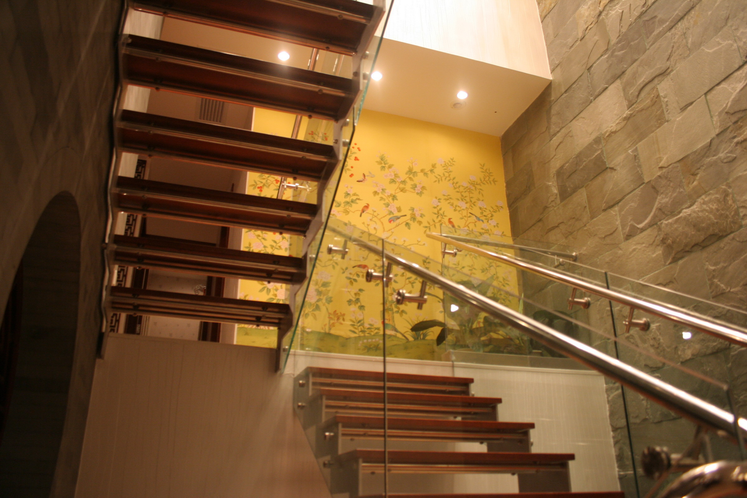 楼梯图片来自今朝装饰小徐在We house  新中式风格的分享