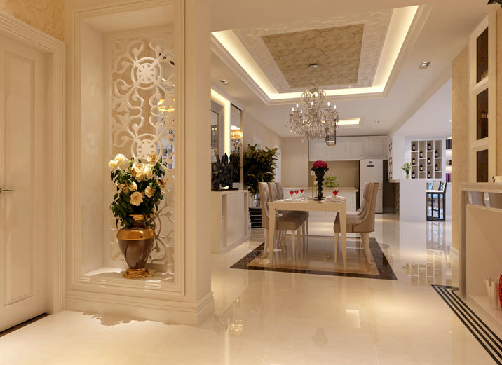 简约 欧式 五居 餐厅图片来自实创装饰上海公司在25万打造194平简欧装修的分享
