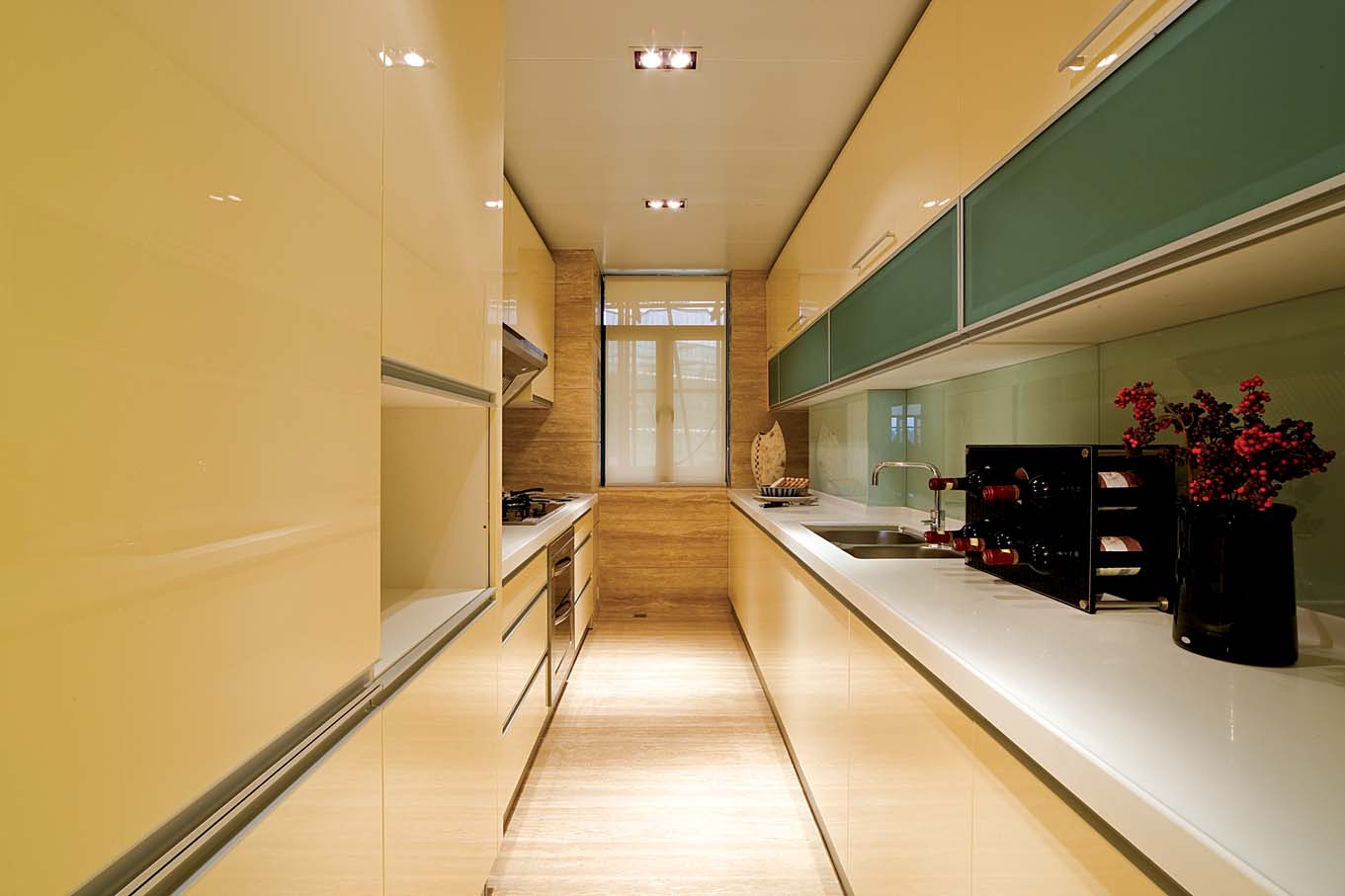 厨房图片来自成都龙发装饰公司在交大壹佰栋 现代风格设计案例的分享