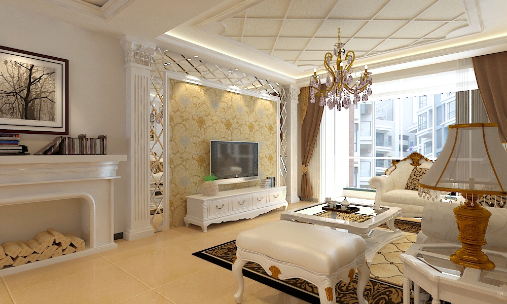 欧式 白领 小资 80后 白富美 客厅图片来自合建装饰王清贤在纯净空间 生活之美的分享