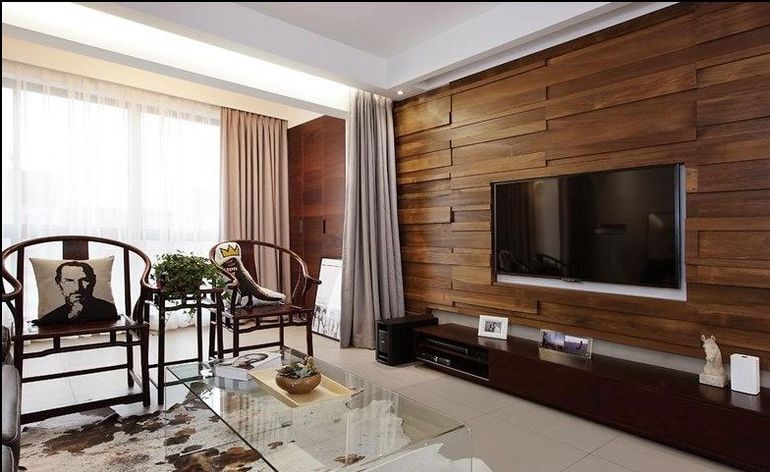 混搭 三居 客厅图片来自美颂雅庭装饰在万锦江城三居室137平混搭风格的分享