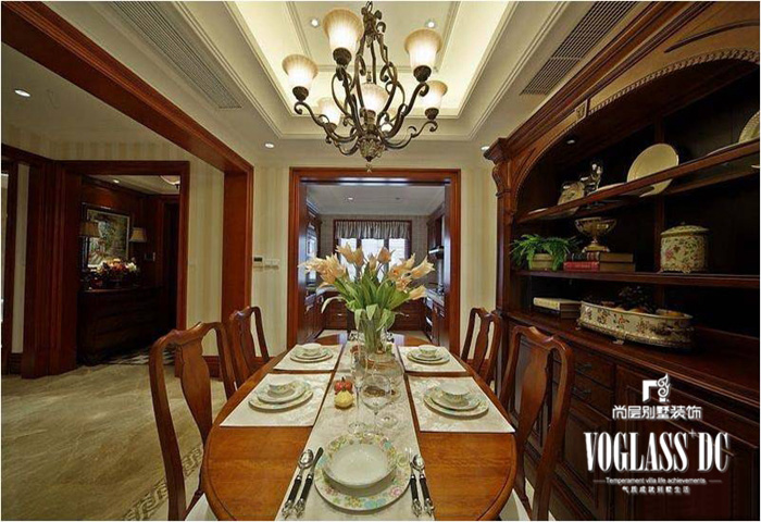 别墅 欧式 客厅 卧室 卫生间 餐厅图片来自北京别墅装修案例在简欧风格的分享