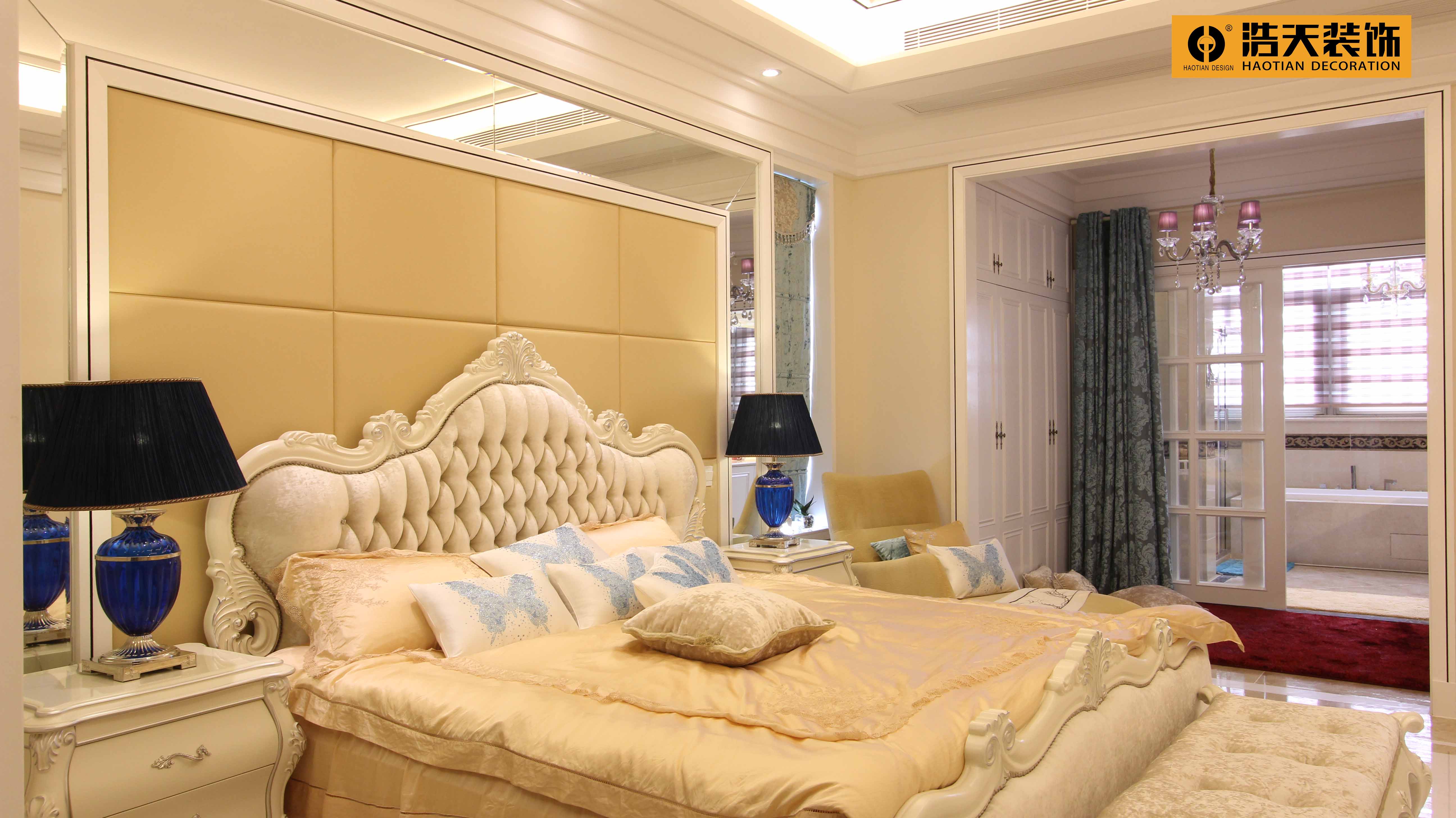 卧室图片来自深圳市浩天装饰在君汇新天的分享