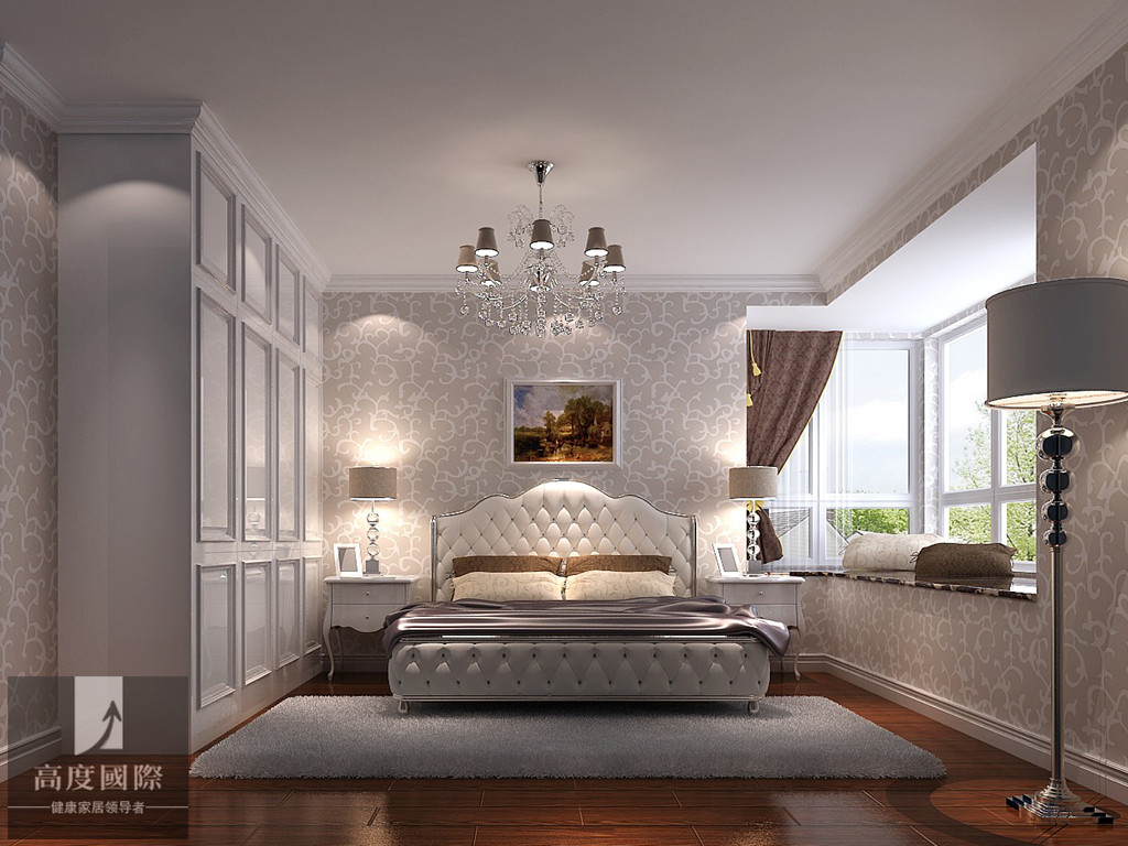 简约 80后 白领 卧室图片来自W鑫在简约风格65㎡ 筑华年自由空间的分享