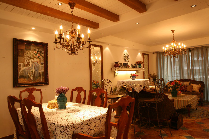地中海 元洲装饰 餐厅图片来自框框在地中海乡村混搭，浪漫温馨的分享