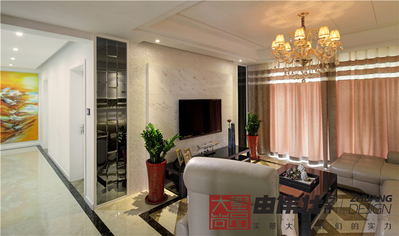 三居 现代 奢华 客厅图片来自大墅尚品-由伟壮设计在『凤庭轩』—现代奢华风的分享