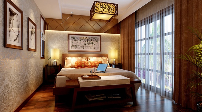 卧室图片来自合建装饰在泰禾•北京院子的分享