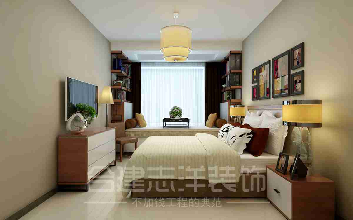 简约 小资 80后 白领 卧室图片来自合建装饰王清贤在时代天街98平现代简约的分享