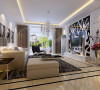 家具布置与空间密切配合，以简洁明快为主要特色，使室内布置富有时代感和整体美