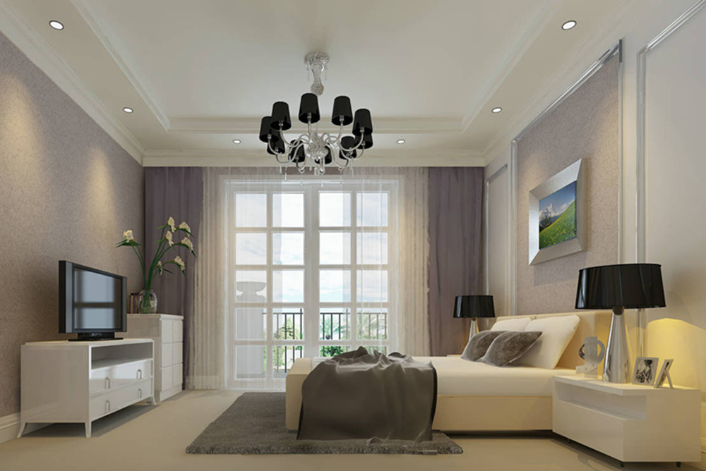 简约 二居 卧室图片来自实创装饰上海公司在12.3万打造两居室简约装修的分享
