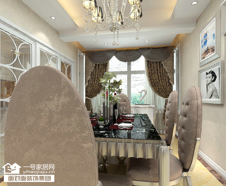 一号家居网 简欧 餐厅图片来自武汉一号家居在鸿发世纪城    122平米简欧风格的分享