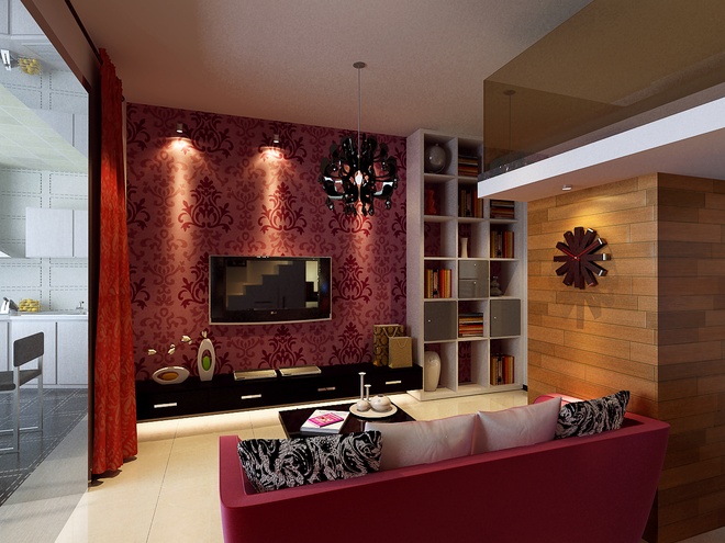 现代简约 二居 三居 别墅 旧房改造 loft 复式 卧室 客厅图片来自合建装饰在北京城建.N次方-婚房的分享