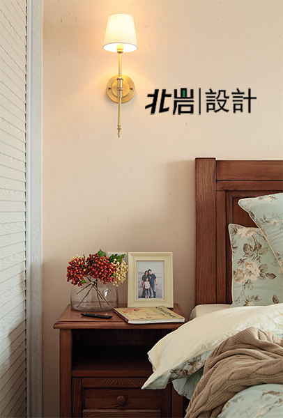 现代美式 卧室图片来自北岩DESIGN在遗忘的时光-现代美式的分享