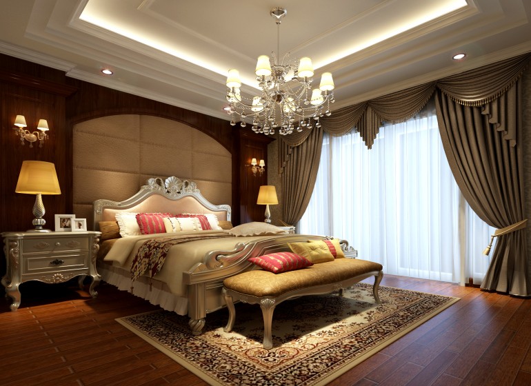 混搭 卧室图片来自成都高端设计装饰在花水湾王上的分享